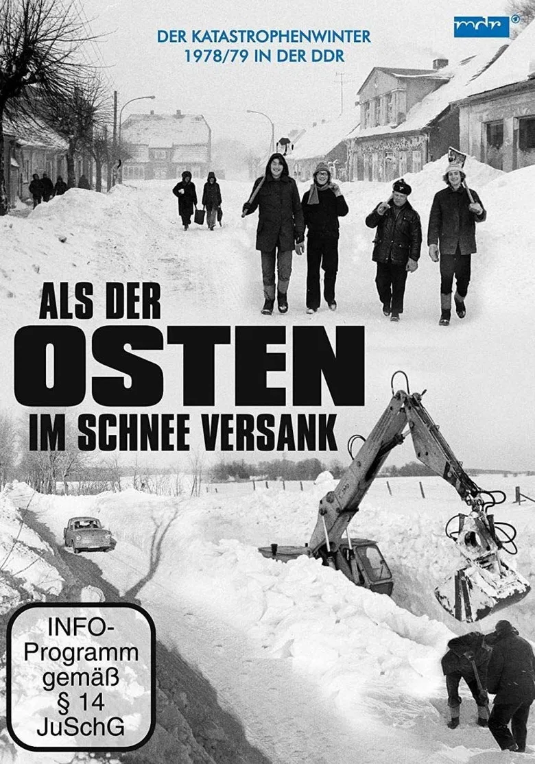 Als der Osten im Schnee versank poster background