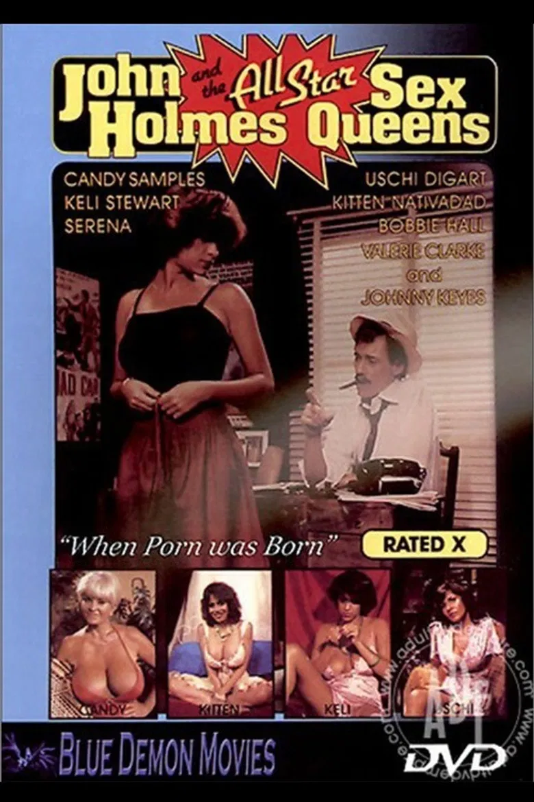 John Holmes and the All Star Sex Queens poster background