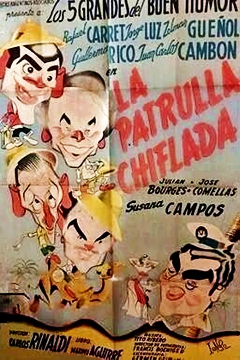 La patrulla chiflada poster background