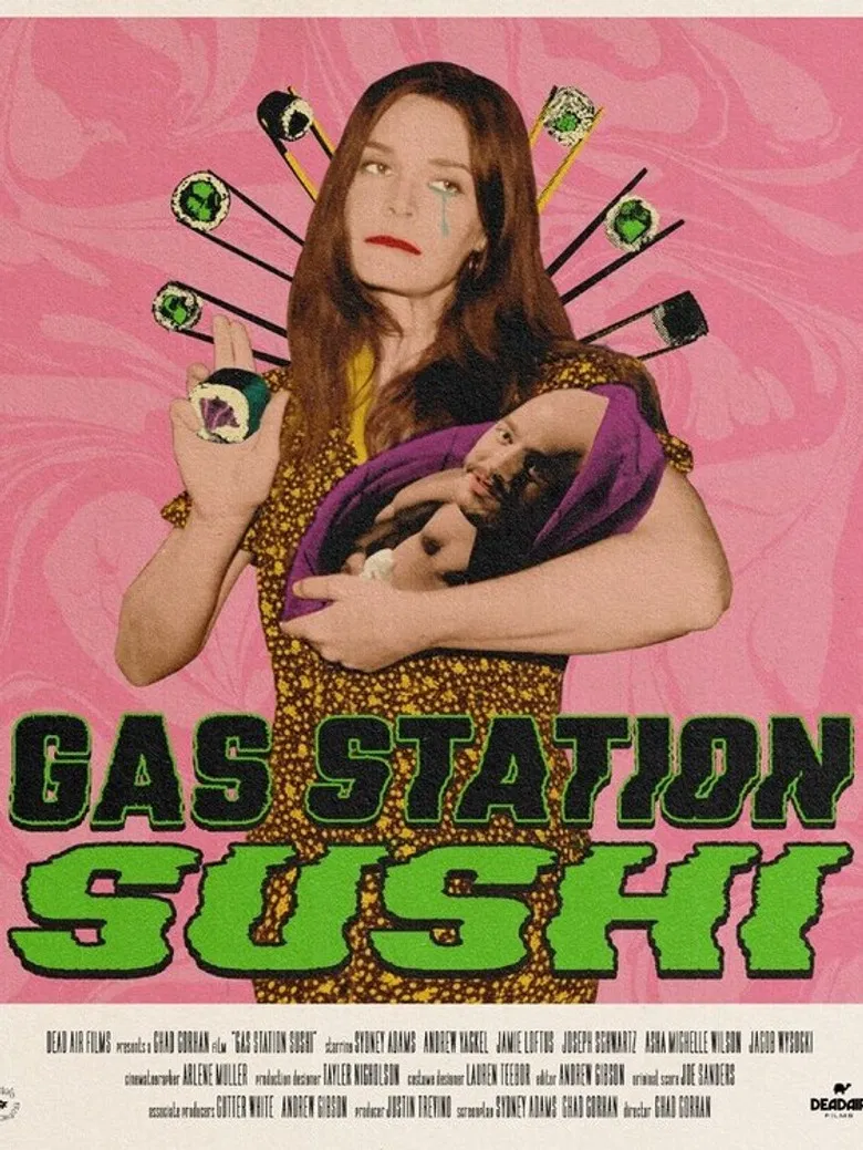 Gas Station Sushi poster background