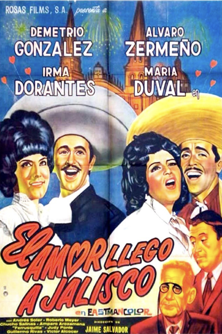 El amor llegó a Jalisco poster background