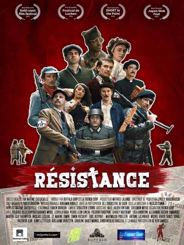 Résistance poster background