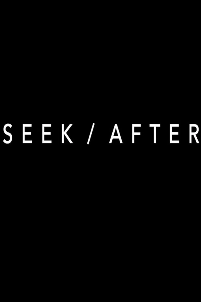 SEEK/AFTER poster background