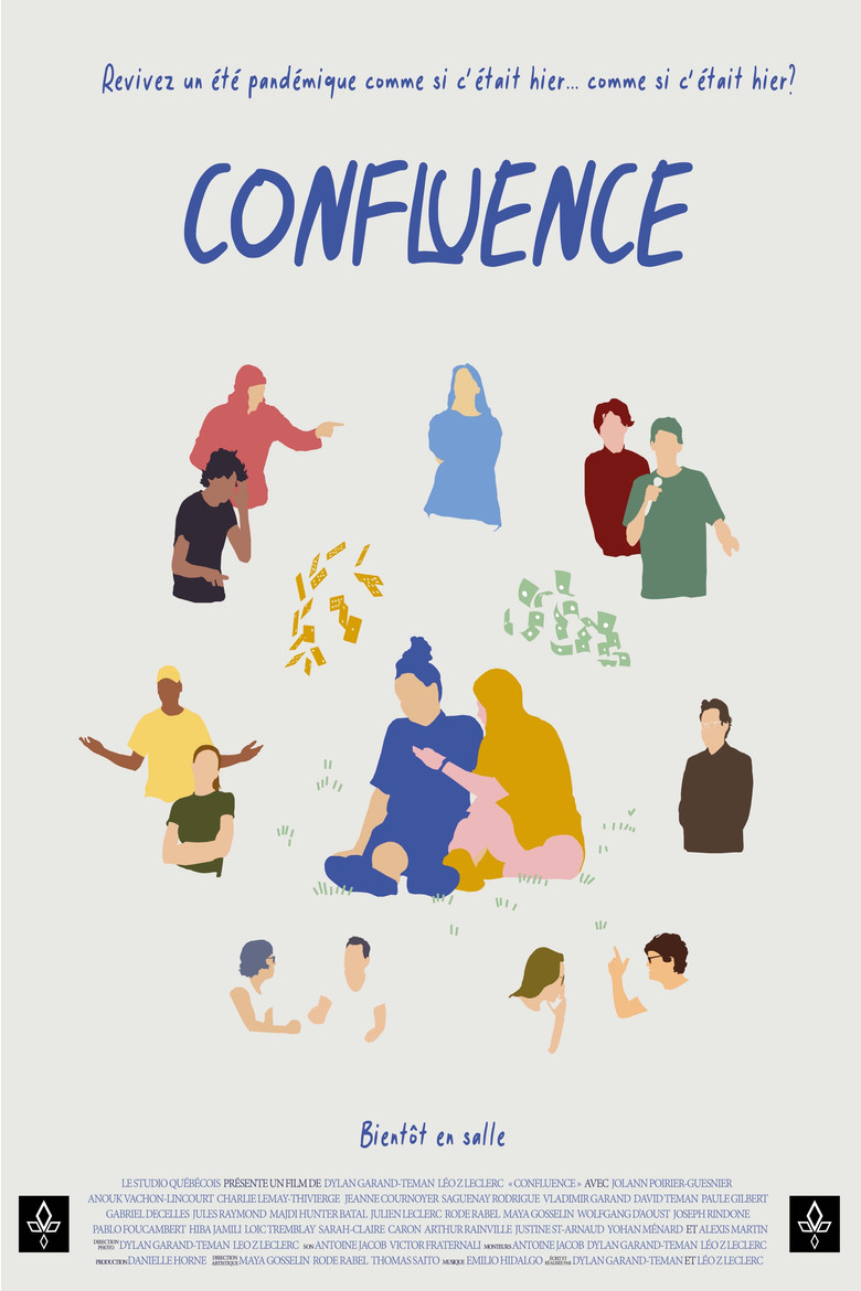 Confluence poster background