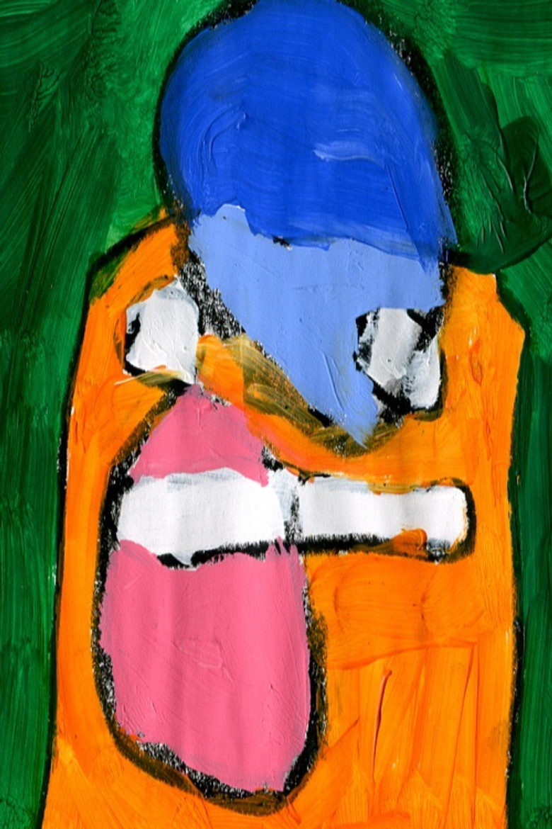 shapes.colours.people. and floatingdown poster background