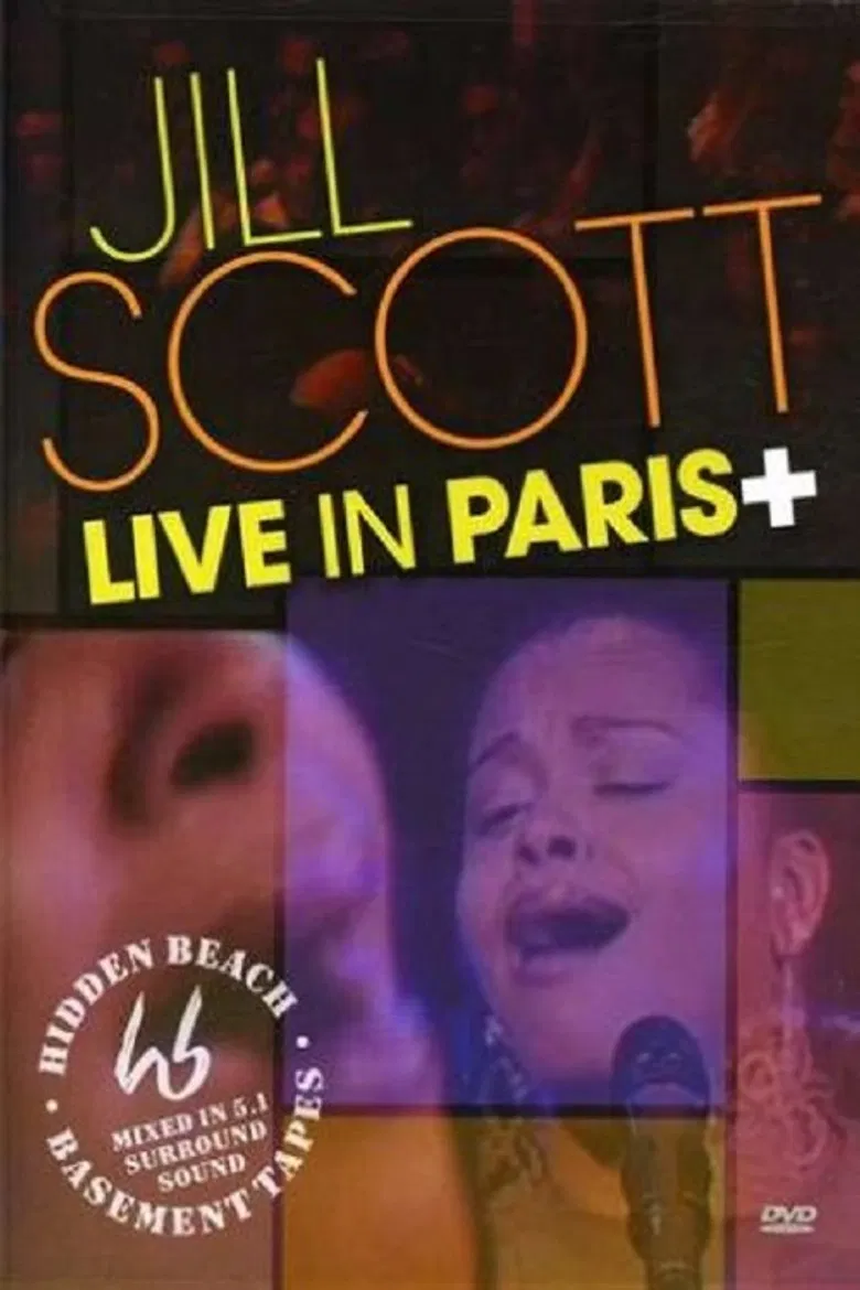 Jill Scott - Live in Paris poster background