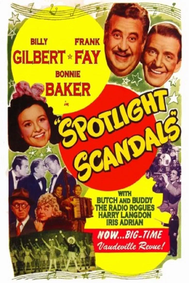 Spotlight Scandals poster background