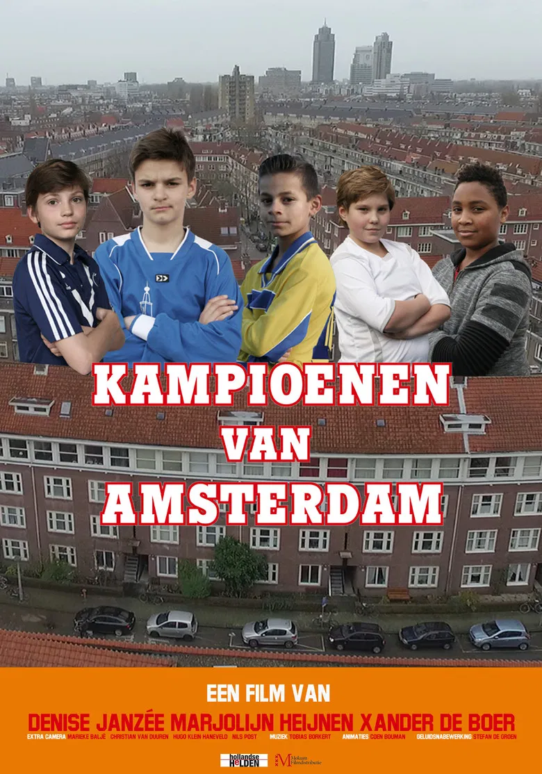 Kampioenen van Amsterdam poster background