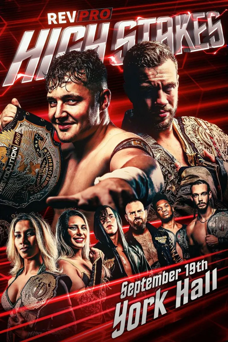RevPro: High Stakes 2021 poster background
