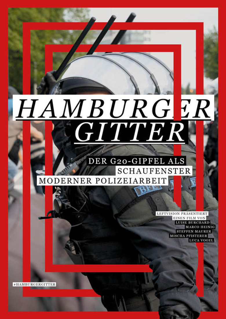 Hamburger Gitter poster background