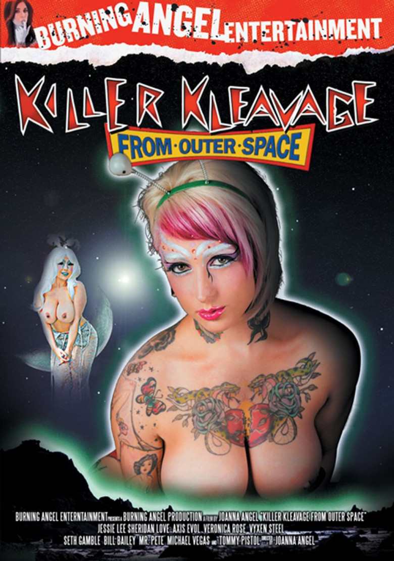 Killer Kleavage from Outer Space poster background