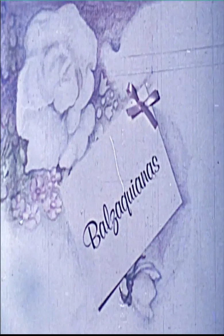 Balzaquianas poster background