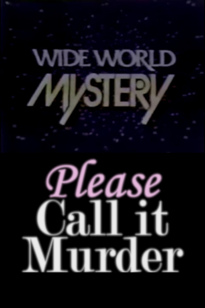 Please Call It Murder poster background