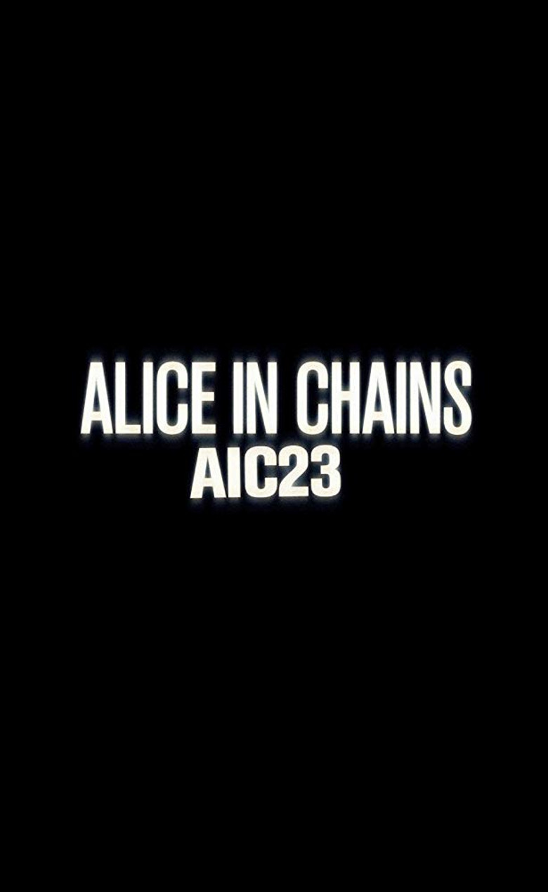 Alice in Chains: AIC 23 poster background