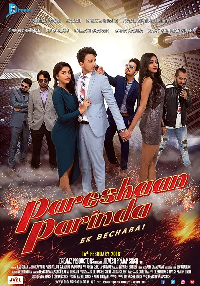 Pareshaan Parinda poster background