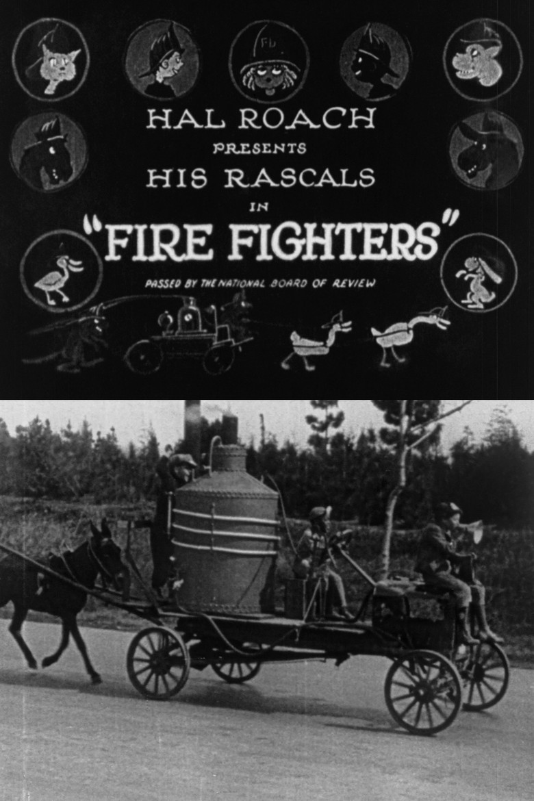 Fire Fighters poster background