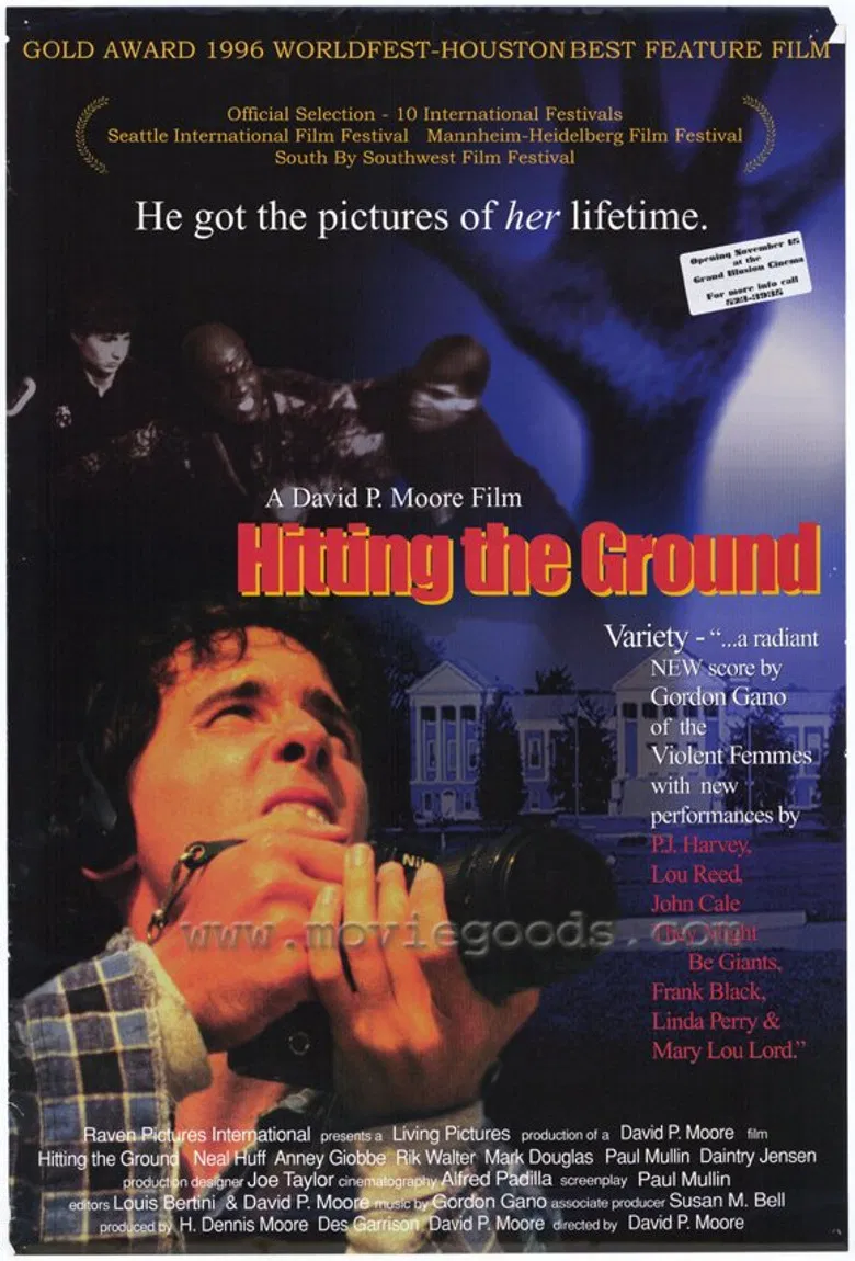 Hitting the Ground poster background