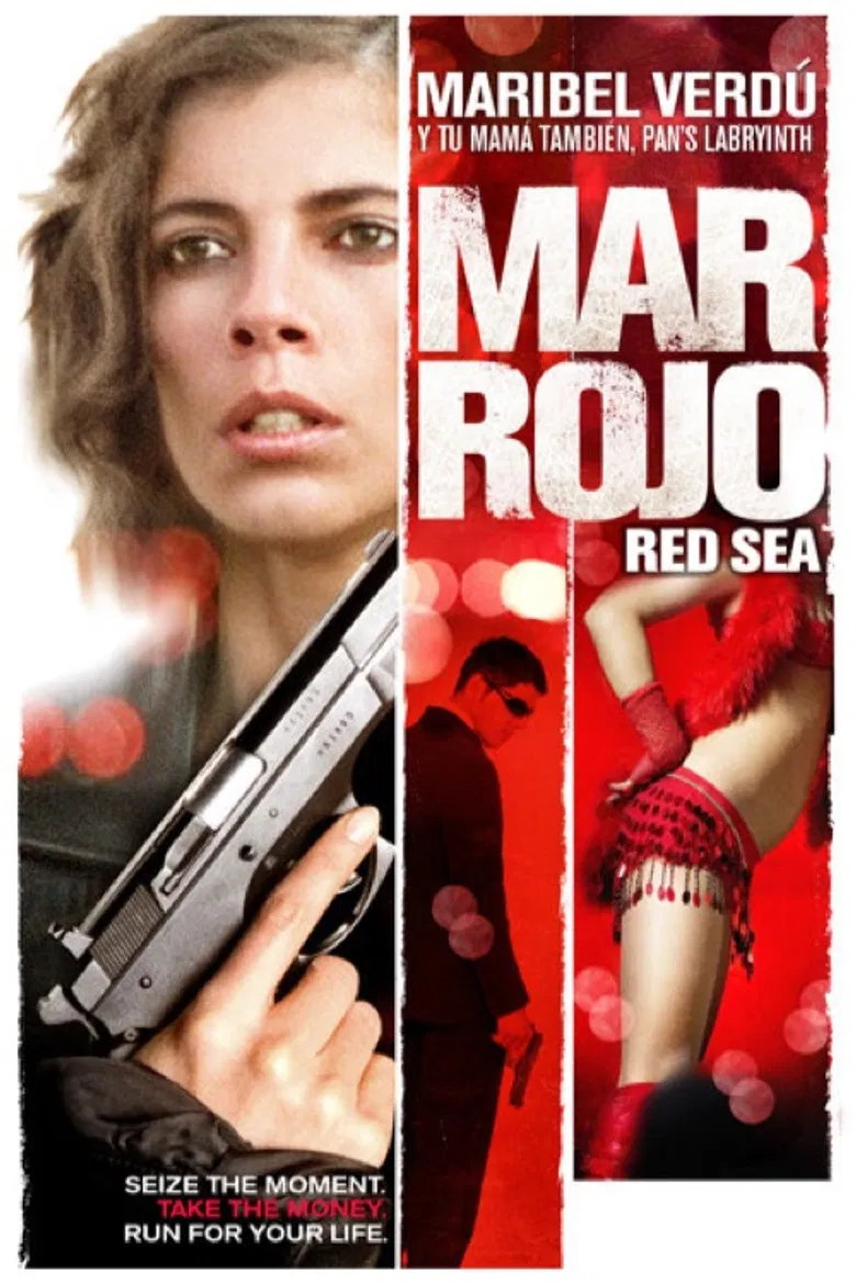 Mar rojo poster background