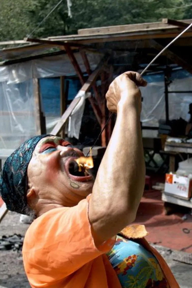 Strange Meetings poster background