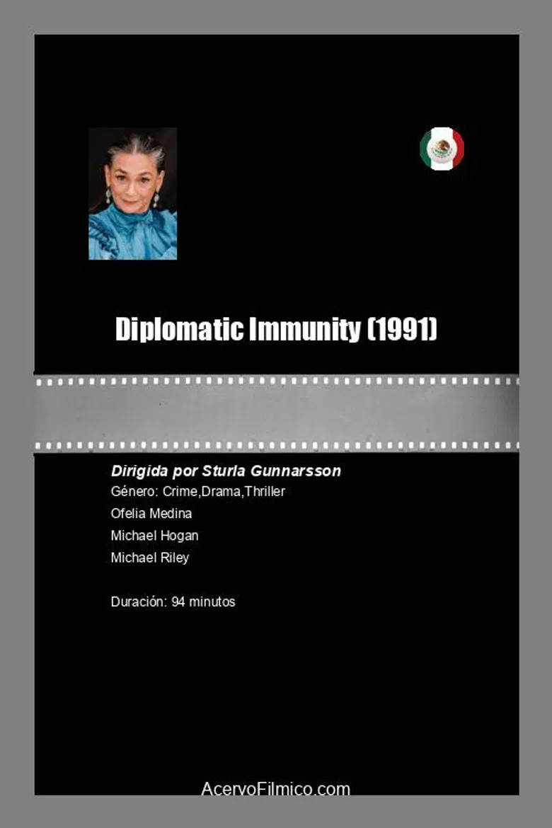 Diplomatic Immunity poster background