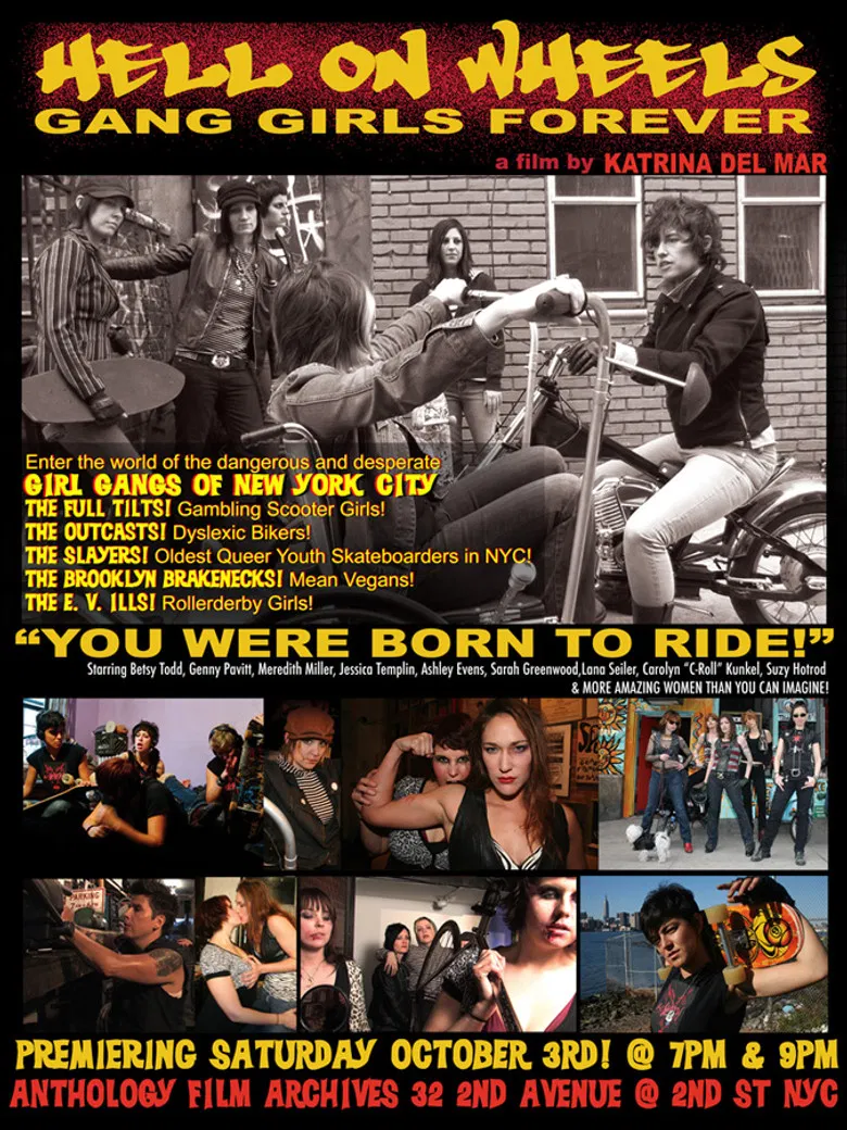 Hell on Wheels: Gang Girls Forever poster background