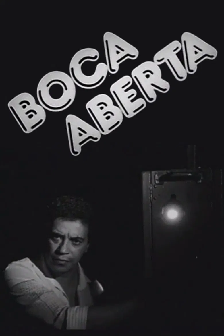 Boca Aberta poster background