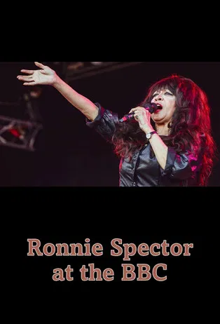 Ronnie Spector at the BBC poster background