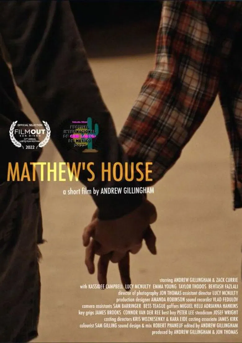 Matthew's House poster background