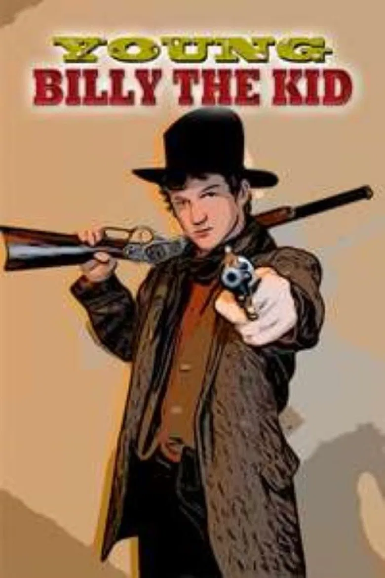 Young Billy the Kid poster background