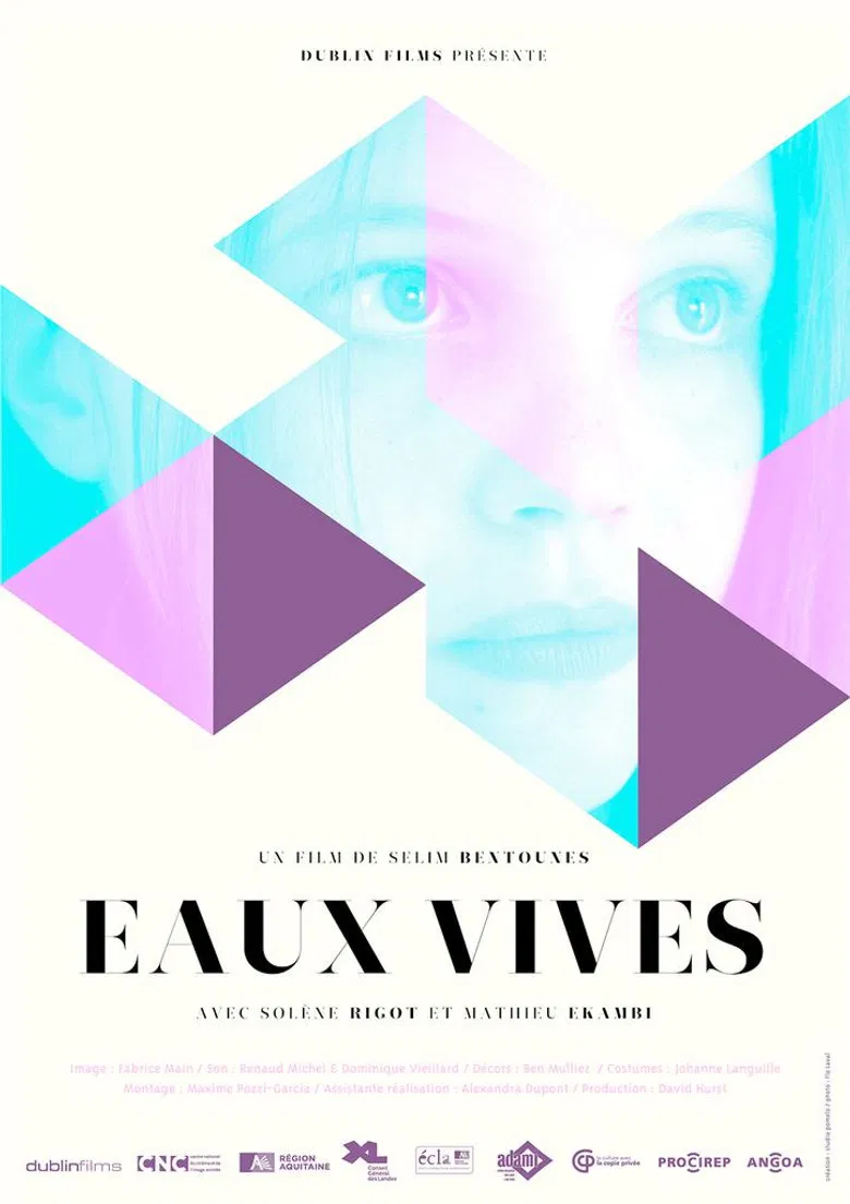 Eaux vives poster background