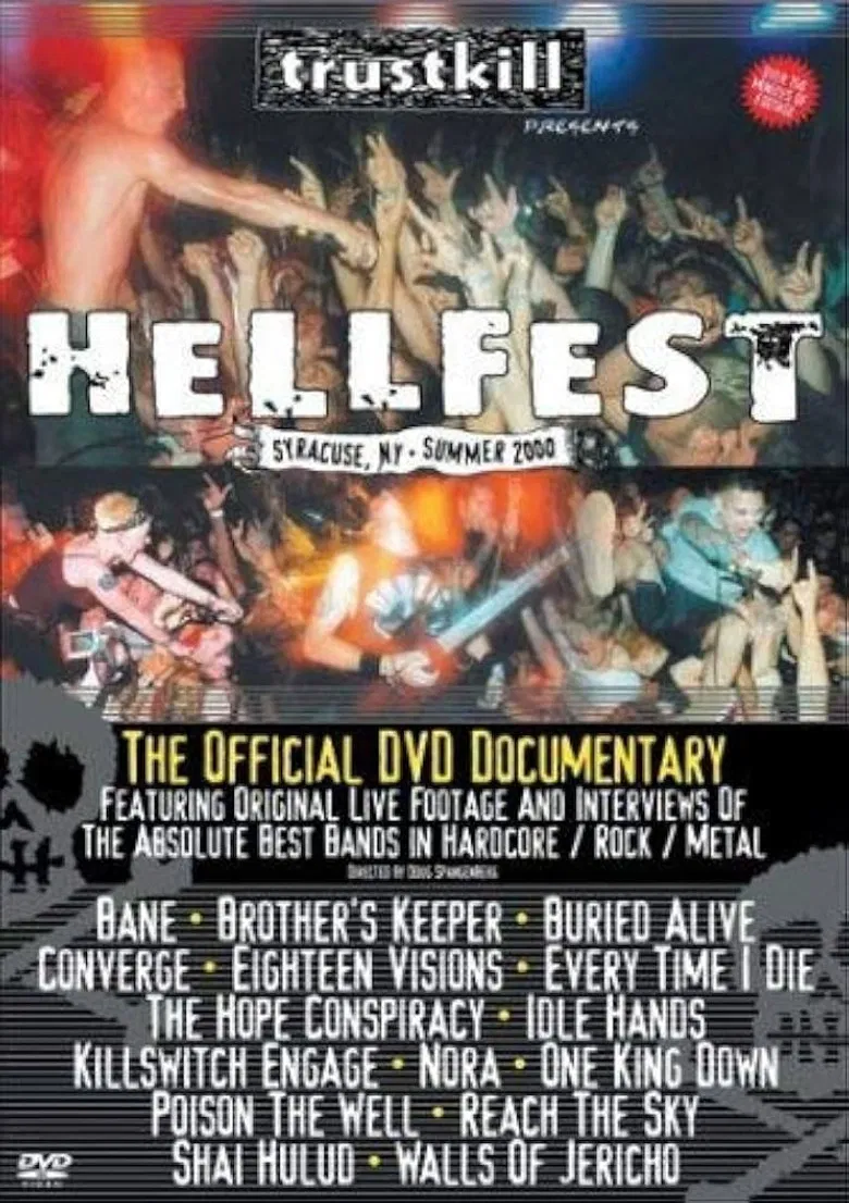 Hellfest 2000 The Official DVD Documentary poster background