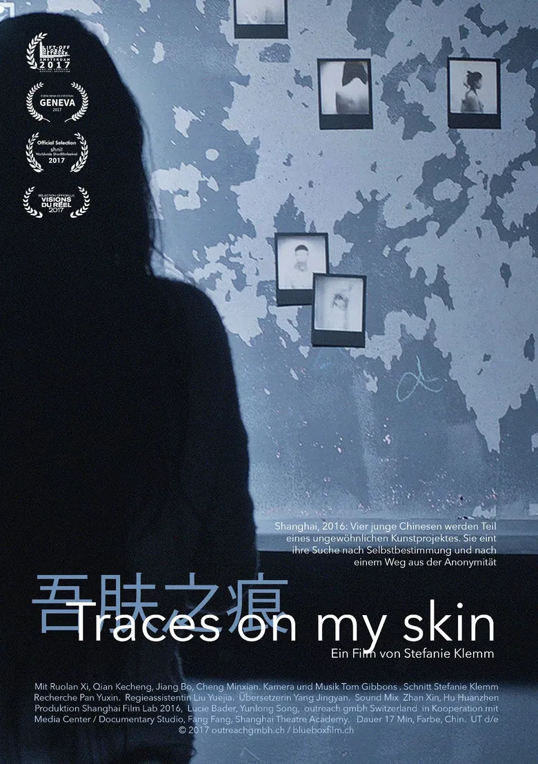 Traces On My Skin poster background