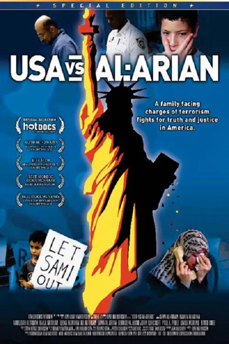 USA vs. Al-Arian poster background