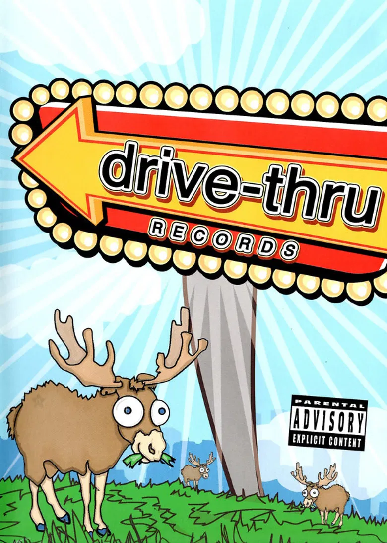 Drive-Thru Records: Vol. 1 poster background