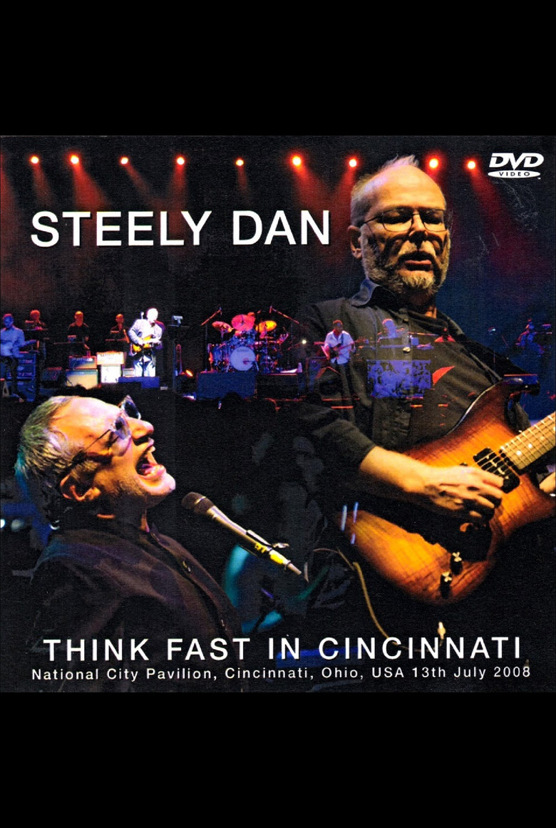 Steely Dan: Think Fast in Cincinnati poster background