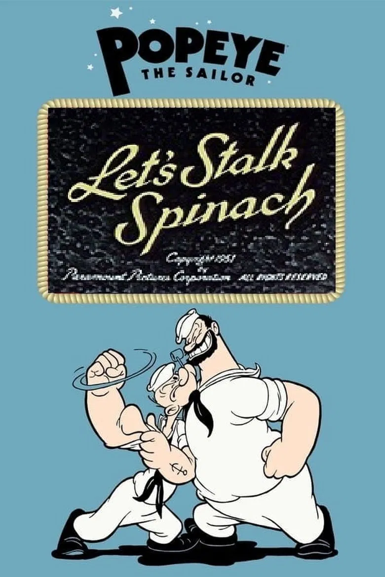 Let's Stalk Spinach poster background