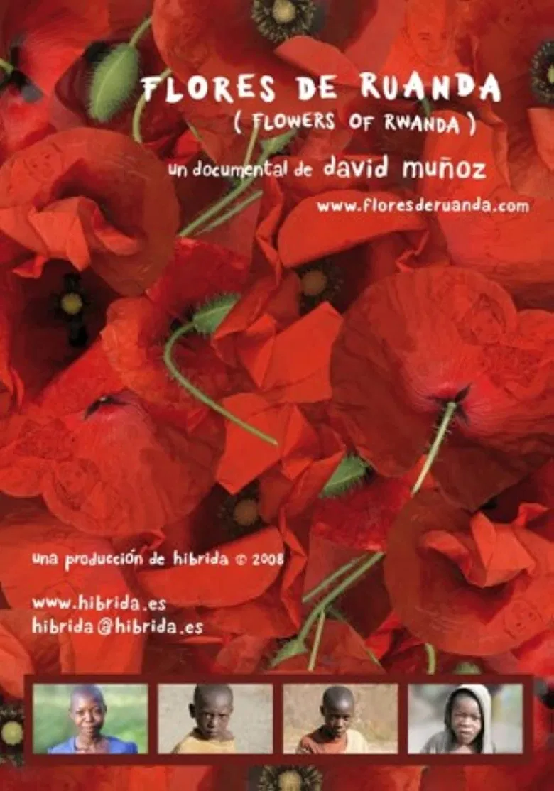 Flowers of Rwanda poster background