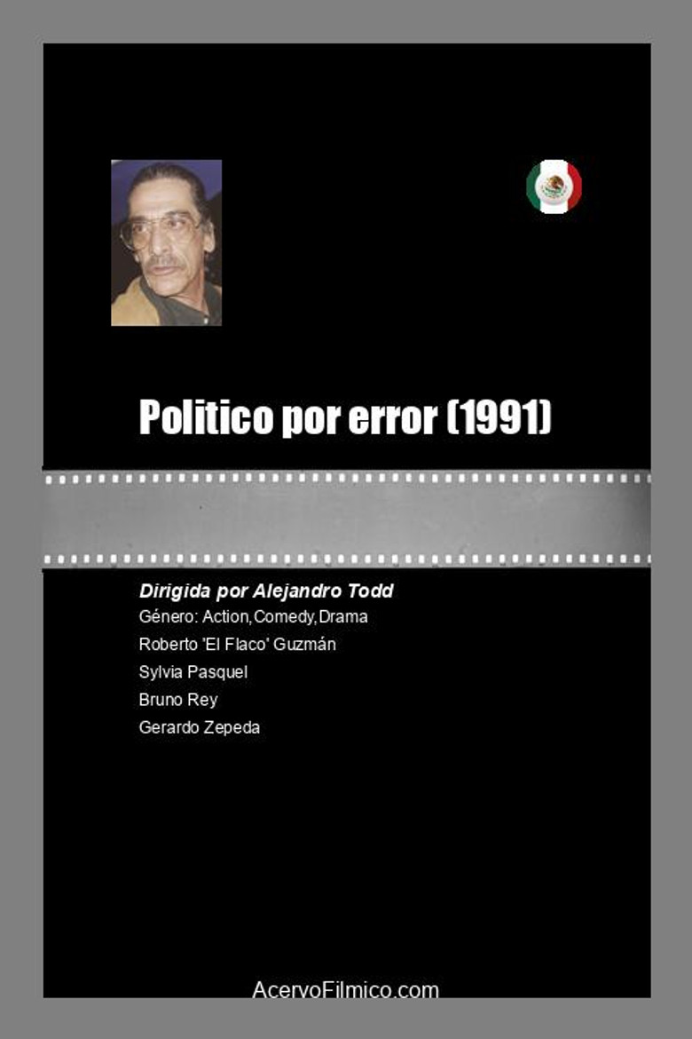Politico por error poster background