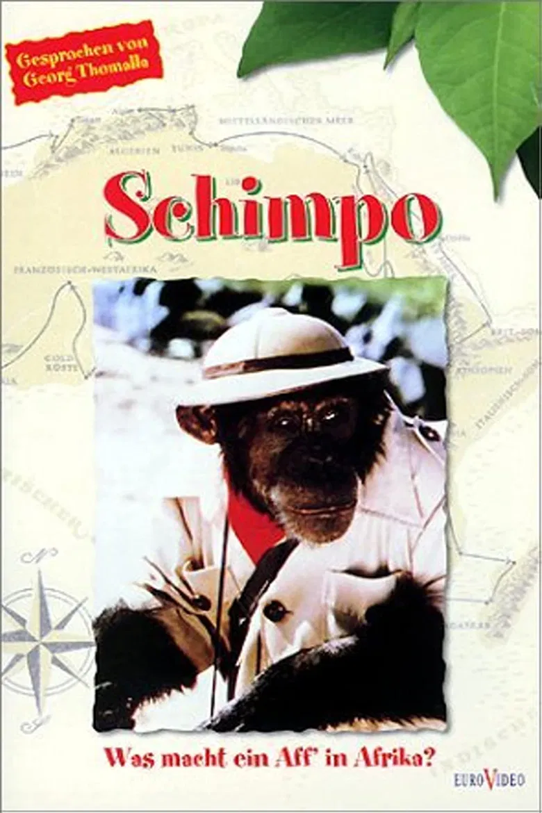Schimpo, was macht ein Aff' in Afrika? poster background