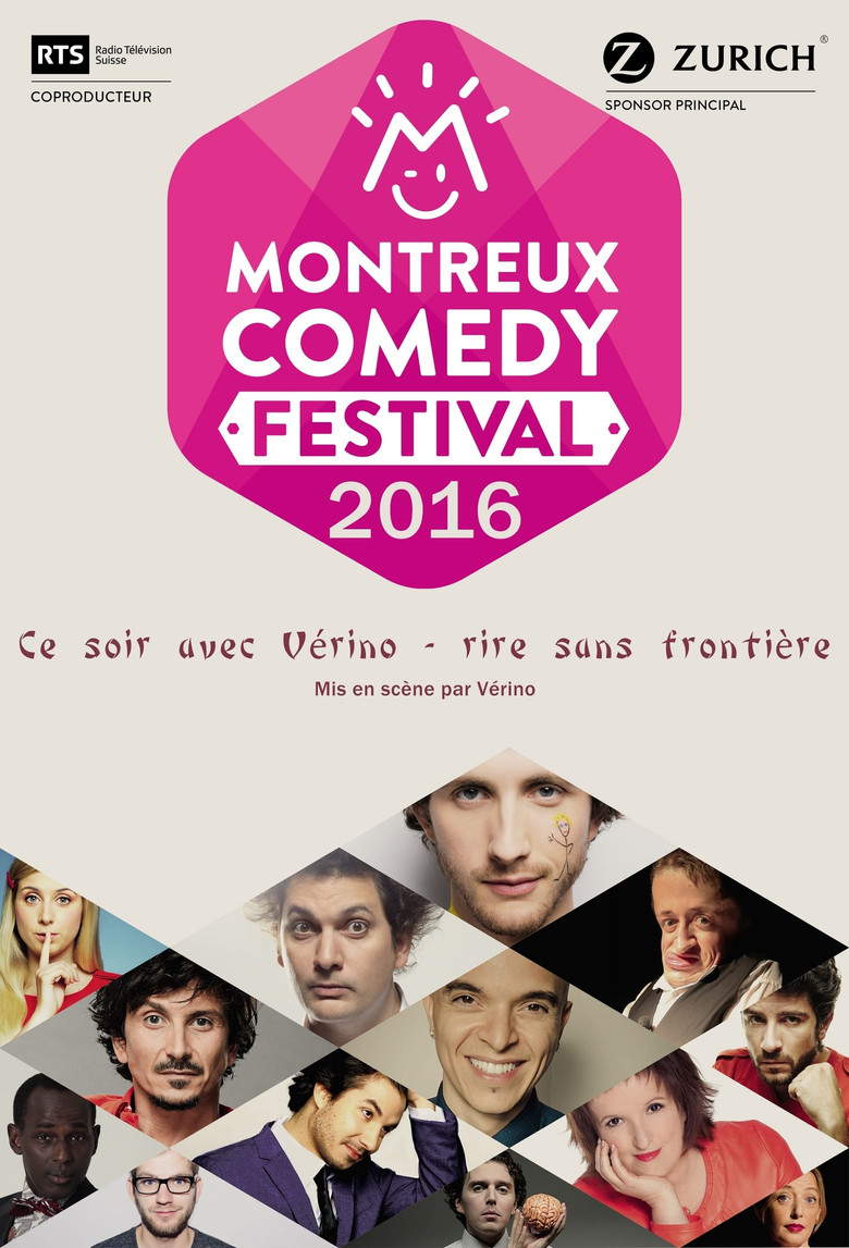 Montreux Comedy Festival 2016 - Gala Avec Vérino poster background
