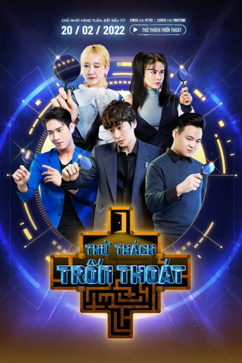 Thử Thách Trốn Thoát poster background