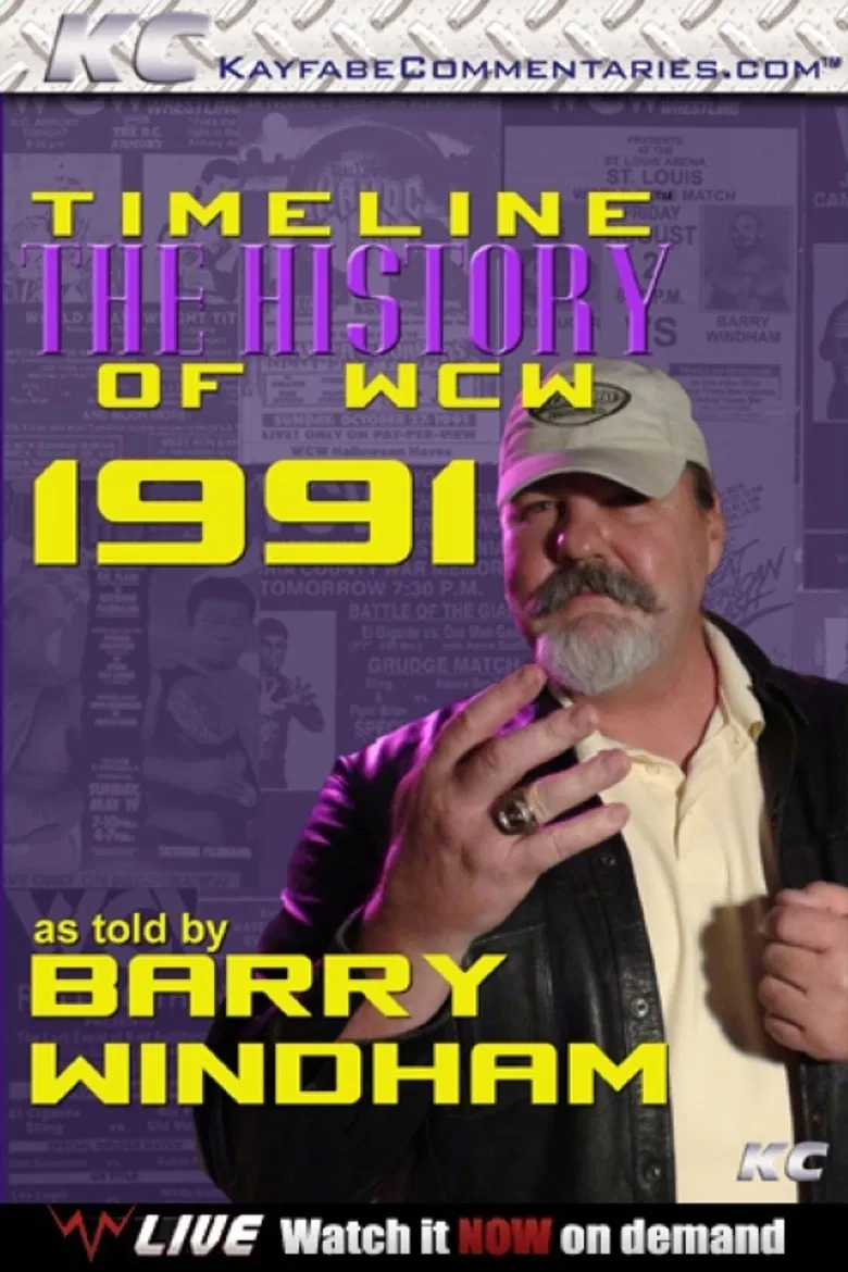 Timeline: The History of WCW – 1991 – As Told By Barry Windham poster background