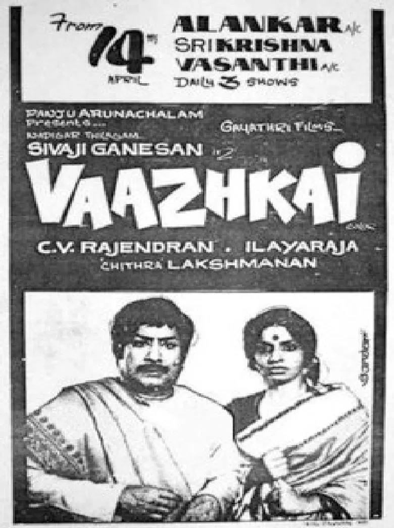 Vaazhkai poster background