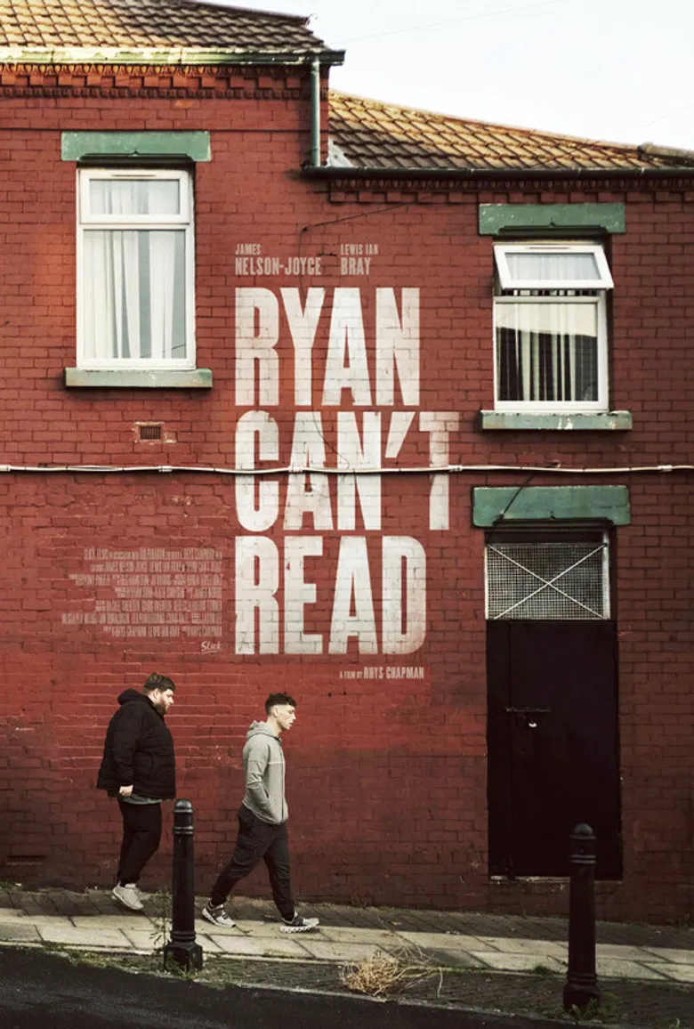 Ryan Can't Read poster background