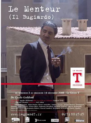 Le Menteur : La Pièce ! poster background