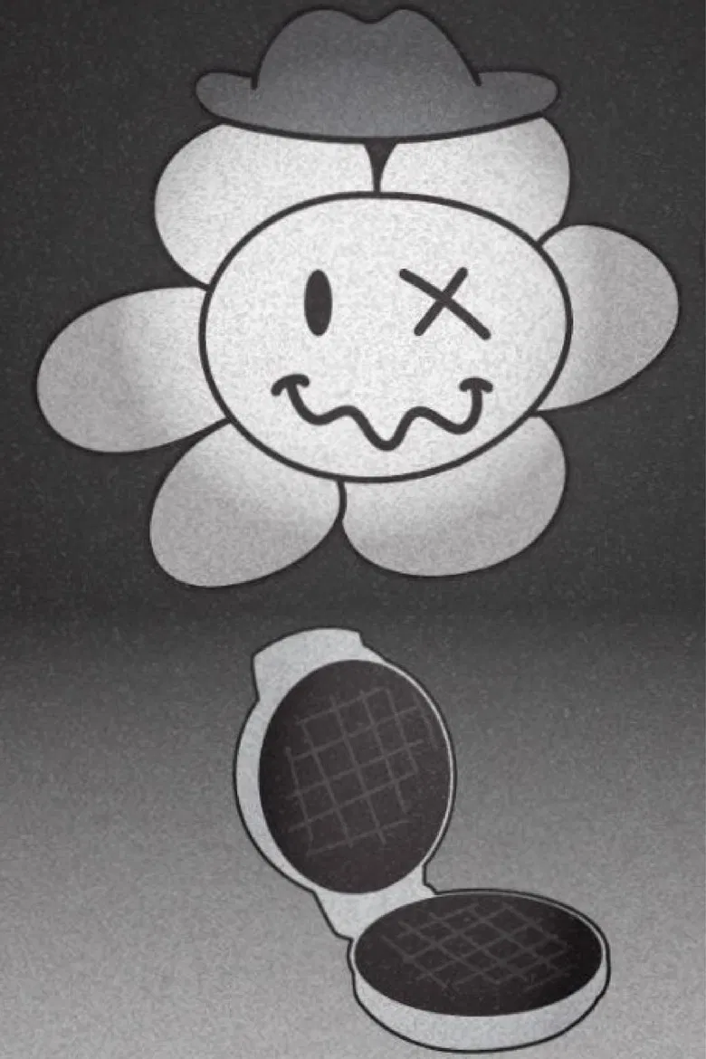 Wafflemaker poster background