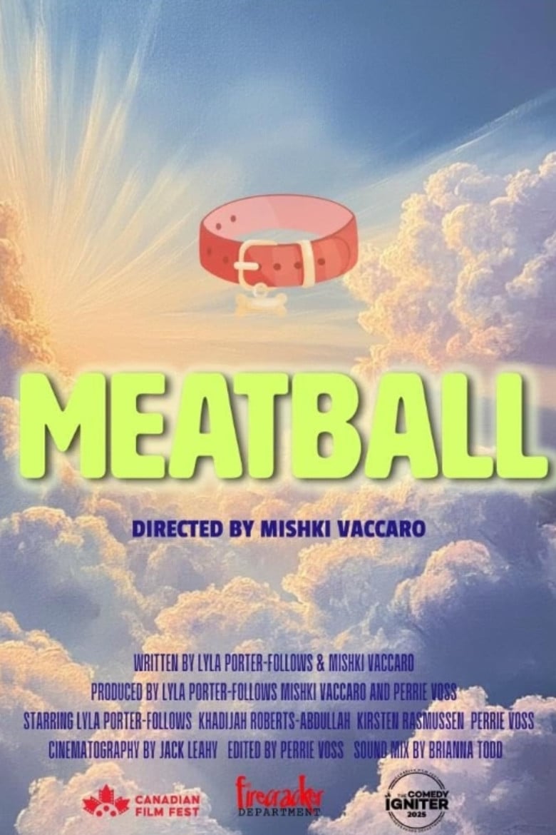 Meatball poster background