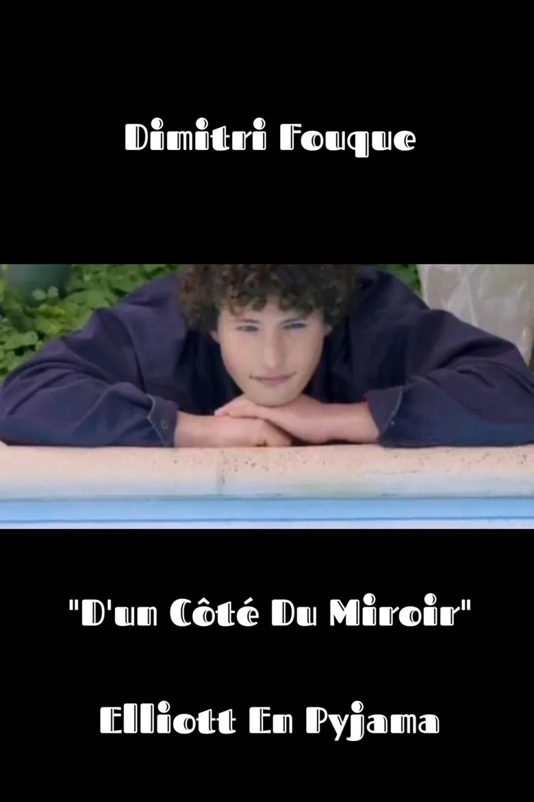 d'un côté du miroir poster background