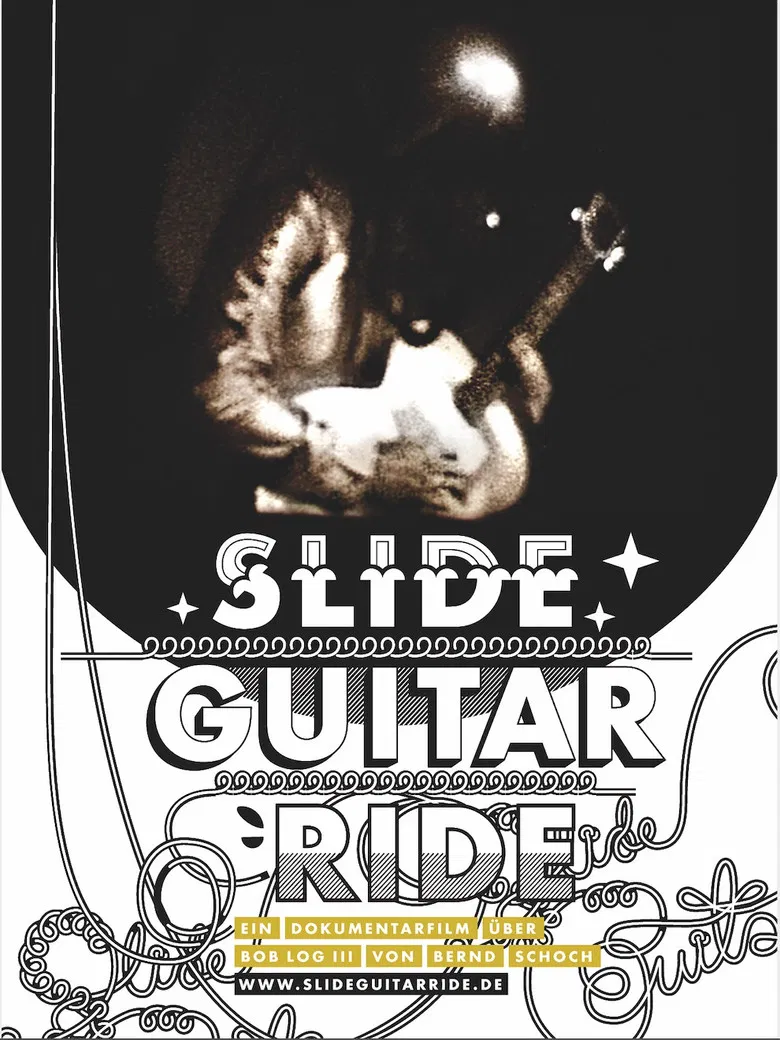 Slide Guitar Ride poster background