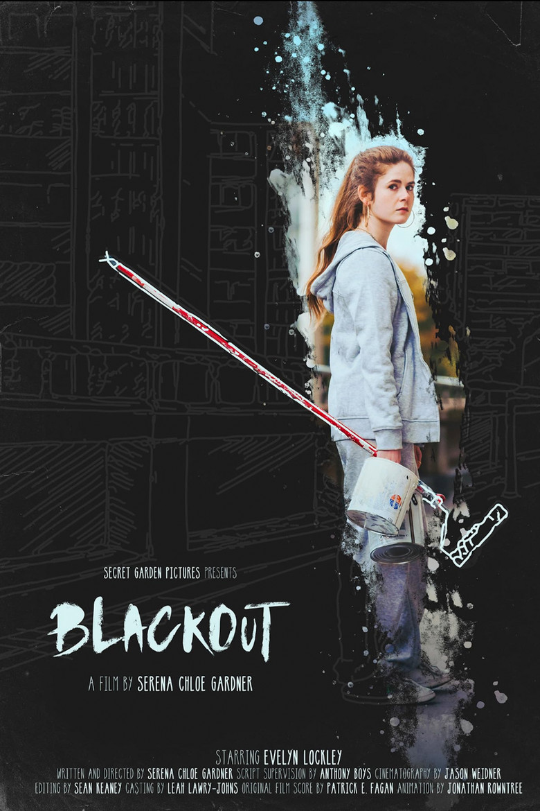 Blackout poster background